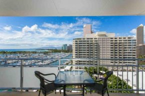 Ilikai Tower 1233 Yacht Harbor View 1BR